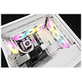 corsair cw 9060077 ww icue h150i elite rgb lcd xt display cpu liquid cooler 360mm white extra photo 8