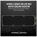 corsair cx 9032006 ww hydro x radiator xr5 420mm neo 3x140mm radiator 33mm thick extra photo 1