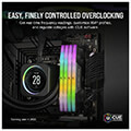 ram corsair cmh48gx5m2b5200c38 vengeance rgb black 48gb 2x24gb ddr5 5200mt s cl38 intel xmp dual extra photo 2