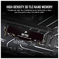 ssd corsair cssd f2000gbmp700r2 mp700 2tb m2 nvme 20 pcie gen5 x4 extra photo 4