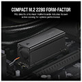 ssd corsair cssd f1000gbmp700pro mp700 pro 1tb m2 nvme 20 pcie gen5 x4 with air coller extra photo 6