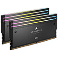 ram corsair cmp32gx5m2x7200c34 dominator titanium rgb black 32gb 2x16gb ddr5 7200 cl34 dual kit extra photo 5