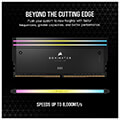 ram corsair cmp96gx5m2b6600c32 dominator titanium rgb black 96gb 2x48gb ddr5 6600 cl32 intel xmp extra photo 2