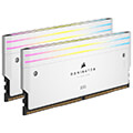 ram corsair cmp64gx5m2x6600c32w dominator titanium rgb white 64gb 2x32gb ddr5 6600 cl32 intel xmp extra photo 5