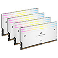 ram corsair cmp64gx5m4b6000c36w dominator titanium rgb white 64gb 4x16gb ddr5 6000 cl36 intel xmp extra photo 5