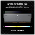 ram corsair cmp32gx5m2b6000z30 dominator titanium grey rgb 32gb 2x16gb ddr5 6000 cl30 intel amd extra photo 1
