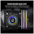 ram corsair cmp32gx5m2b6000z30 dominator titanium grey rgb 32gb 2x16gb ddr5 6000 cl30 intel amd extra photo 2