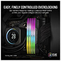 ram corsair cmh32gx5m2e6000z36 vengeance rgb grey 32gb 2x16gb ddr5 6000mt s cl36 intel amd dual extra photo 3