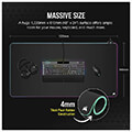 corsair mousepad mm700 rgb extended xl black 1220x610x4 extra photo 3