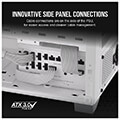 psu corsair cp 9020275 eu rm1000x shift 1000w 80 plus gold fully modular atx white extra photo 2