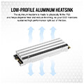 ssd corsair mp600 elite 1tb nvme pcie gen4 x4 m2 ssd with heatsink for ps5 cssd f1000gbmp600ecs extra photo 4