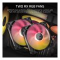 corsair icue link titan 280 rx aio rgb liquid cpu cooler controller black cw 9061017 ww extra photo 2