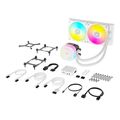 corsair icue link titan 240 rx aio rgb liquid cpu cooler controller white cw 9061020 ww extra photo 9
