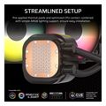 corsair nautilus 360 rs argb liquid cpu cooler black cw 9060093 ww extra photo 2