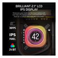 corsair icue link titan 360 rx lcd aio rgb liquid cpu cooler controller black cw 9061023 ww extra photo 3