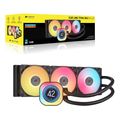 corsair icue link titan 360 rx lcd aio rgb liquid cpu cooler controller black cw 9061023 ww extra photo 7