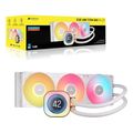 corsair icue link titan 360 rx lcd aio rgb liquid cpu cooler controller white cw 9061026 ww extra photo 7