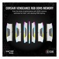 ram corsair vengeance rgb black 32gb 2x16gb ddr5 6400mt s cl36 intel xmp dual cmh32gx5m2b6400c36w extra photo 1