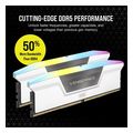 ram corsair vengeance rgb white 32gb 2x16gb ddr5 6000mt s cl30 intel xmp dual cmh32gx5m2b6000c30w extra photo 2