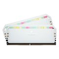 ram corsair dominator platinum white rgb 32gb 2x16gb ddr5 6200mhz cl36 intel cmt32gx5m2x6200c36w extra photo 5
