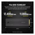 ssd corsair mp700 pro se 2tb m2 nvme pcie gen5 x4 ssd with air cooler cssd f2000gbmp700pros extra photo 3