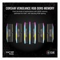 ram corsair vengeance rgb black 32gb 2x16gb ddr5 6200mhz cl36 intel xmp dual cmh32gx5m2e6200c36 extra photo 1