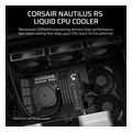 corsair nautilus 240 rs liquid cpu cooler black cw 9060088 ww extra photo 1