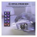 corsair scimitar elite wileress se mmo rgb gaming mouse white ch 9314011 ww extra photo 4