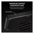 corsair hydro x radiator xr5 420mm neo v2 3x140mm radiator 30mm thick black extra photo 3