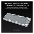 corsair hydro x radiator xr5 360mm v2 3x120mm radiator 30mm thick white extra photo 1 corsair hydro x radiator xr5 360mm v2 3x120mm radiator 30mm thick white extra photo 1