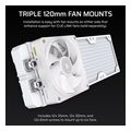 corsair hydro x radiator xr5 360mm v2 3x120mm radiator 30mm thick white extra photo 2 corsair hydro x radiator xr5 360mm v2 3x120mm radiator 30mm thick white extra photo 2