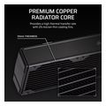 corsair hydro x radiator xr7 360mm v2 3x120mm radiator 55mm thick black extra photo 3