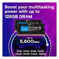 ram crucial ct2k64g56c46s5 128gb 2x64gb so dimm ddr5 5600mhz cl46 dual kit extra photo 1