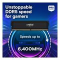 ram crucial cp2k16g64c38u5b pro oc 32gb 2x16gb ddr5 6400mhz cl38 intel amd black dual kit extra photo 1 ram crucial cp2k16g64c38u5b pro oc 32gb 2x16gb ddr5 6400mhz cl38 intel amd black dual kit extra photo 1