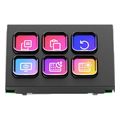 elgato stream deck module 6 membrane keys usb extra photo 2
