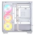 case corsair 2800x argb tempered glass midi tower micro atx white extra photo 5