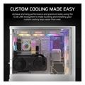 corsair hydrox xh505i icue link custom cooling kit white extra photo 2 corsair hydrox xh505i icue link custom cooling kit white extra photo 2