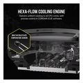 corsair hydrox cpu water block xc7 elite lcd 1700 1851 am4 am5 black extra photo 2