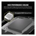 corsair hydrox cpu water block xc7 elite lcd 1700 1851 am4 am5 white extra photo 2 corsair hydrox cpu water block xc7 elite lcd 1700 1851 am4 am5 white extra photo 2