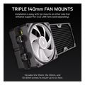 corsair hydrox radiator xr5 420 v2 3x140mm radiator 30mm thick black extra photo 2