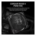 corsair rs120 ii 120mm pwm fan black co 9051075 ww extra photo 1 corsair rs120 ii 120mm pwm fan black co 9051075 ww extra photo 1