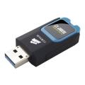 corsair cmfsl3x2 32gb flash voyager slider x2 32gb usb30 flash drive blue housing extra photo 2