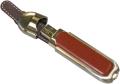 supertalent dl 4gb 4gb usb20 leather flash drive red extra photo 1