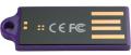 verbatim 8gb micro usb drive purple extra photo 1