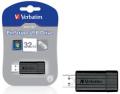 verbatim 32gb pinstripe black extra photo 1