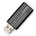 verbatim 49065 64gb usb 20 drive store n go pinstripe black extra photo 1