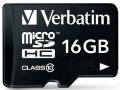 verbatim 44082 microsdhc class 10 16gb with adapter extra photo 1