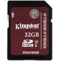 kingston sda3 32gb sdhc 32gb uhs i class 10 extra photo 1