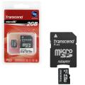 transcend 2gb micro secure digital extra photo 1