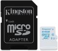 kingston sdcac 64gb 64gb micro sdxc action camera uhs i u3 class 3 with adapter extra photo 1